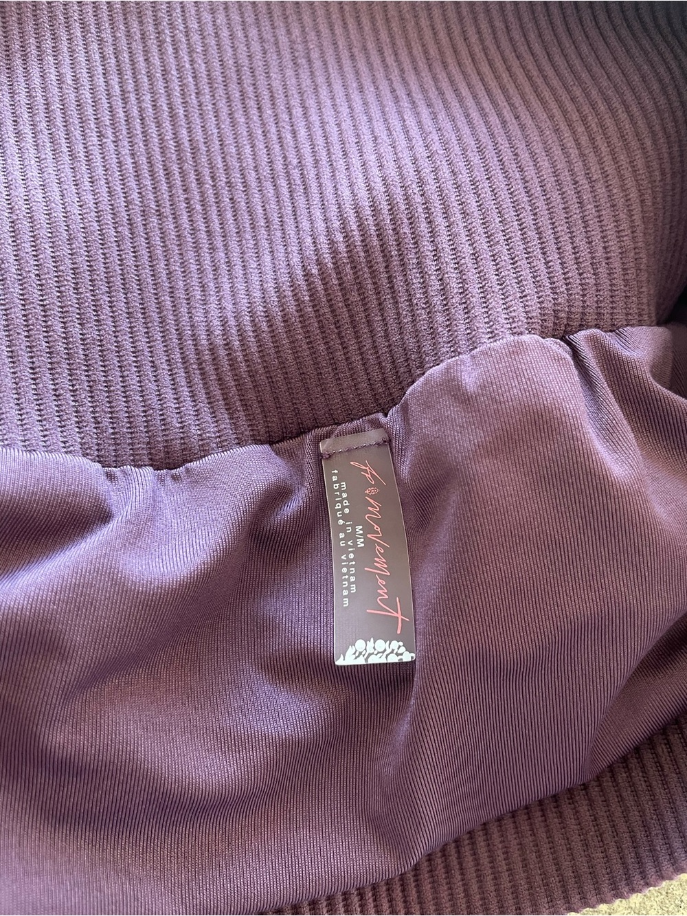 Free People Carpe Diem Purple Flow Shorts - Picture 6 of 7